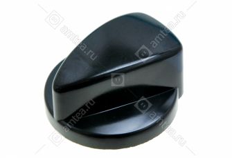 Ручка регулировки конфорки плиты Indesit, Ariston (черная)